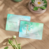 YOGA 10-klasse Pass Appointment Meditation Pose Om Afsprakenkaartje