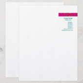 Yoga 1 - Letterhead Briefhoofd Ontwerp (Voorkant / Achterkant)