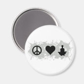 Yoga 1 magneet (Voorkant / Achterkant)