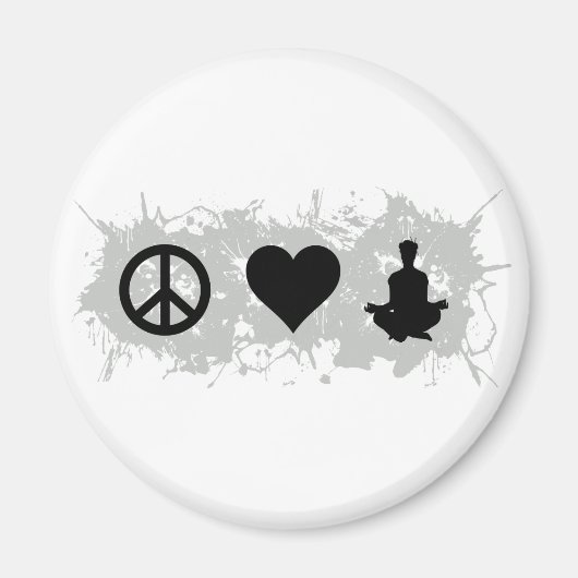 Yoga 1 magneet (Voorkant)