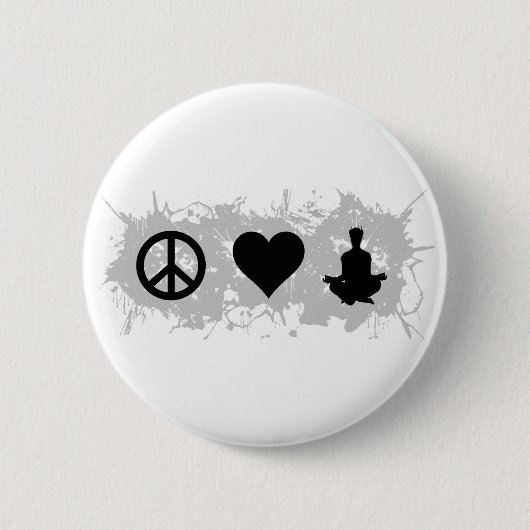 Yoga 1 ronde button 5,7 cm (Voorkant)