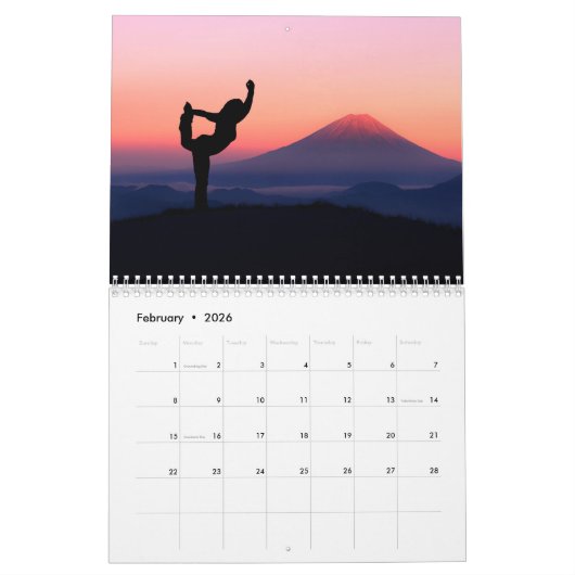 Yoga 2026 kalender (Feb 2026)
