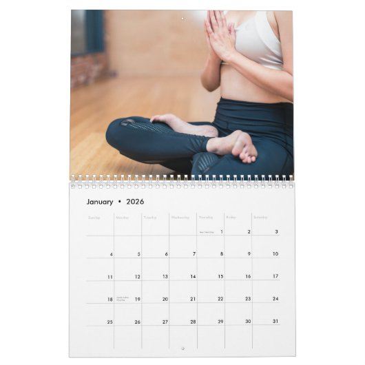 Yoga 2026 kalender (Jan 2026)