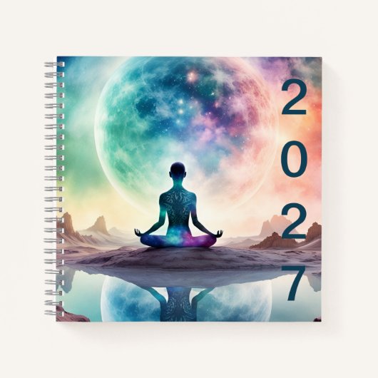 Yoga 2027 notitieboek (Voorkant)
