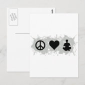 Yoga 2 briefkaart (Voorkant / Achterkant)