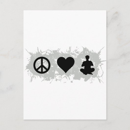 Yoga 2 briefkaart (Voorkant)