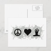 Yoga 3 briefkaart (Voorkant / Achterkant)