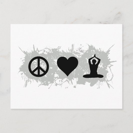 Yoga 3 briefkaart (Voorkant)