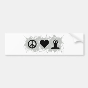 Yoga 3 bumpersticker