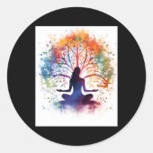 Yoga 3 Uni Sticker (Voorkant)