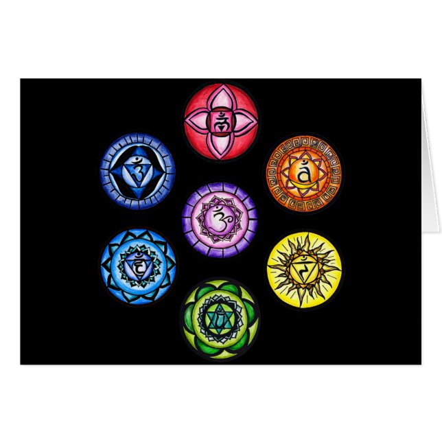 Yoga - 7 Chakras Energy (Voorkant Horizontaal)