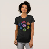 Yoga - 7 Chakras Energy T-shirt (Voorkant volledig)