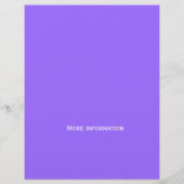 Yoga A4 flyer (Achterkant)