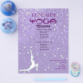 Yoga A4 flyer (Enkel)