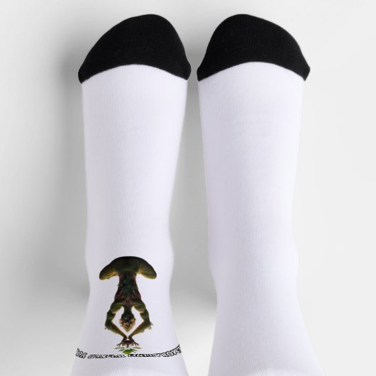 Yoga Aangepaste Duurzame Premium Crew Sok (Top)