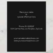 YOGA Aangepaste Flyer (Achterkant)