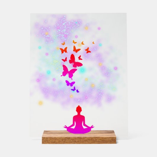 YOGA ACRYL BORD (Voorkant)
