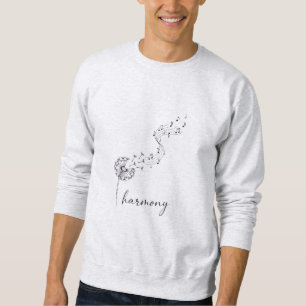 Yoga Adem Sweatshirt,Muziek Cadeau Trui