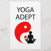 Yoga adept flyer (Voorkant)