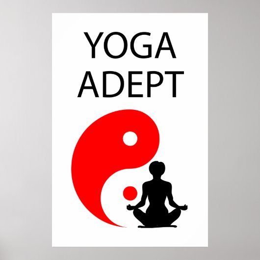 Yoga adept poster (Voorkant)