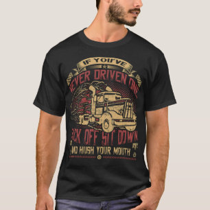 Yoga-afbeelding van vrachtwagen t-shirt