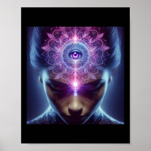 Yoga Ajna Bewustzijn Derde Oog Chakra Brahman _1 Poster