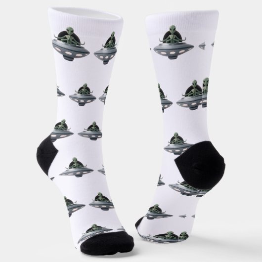 Yoga Alien Sokken (Gebogen)
