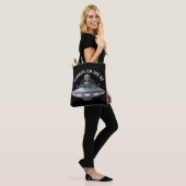 Yoga Alien Tote Bag (Op model)