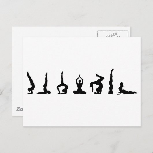 yoga_all briefkaart (Voorkant / Achterkant)
