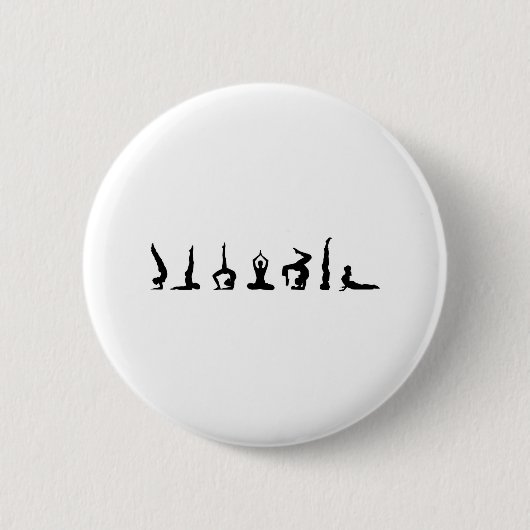 yoga_all ronde button 5,7 cm (Voorkant)