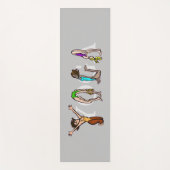 Yoga Alphabet Women Mat (Voorkant)