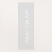 Yoga Alphabet Women Mat (Achterkant)