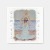 YOGA ALSJEBLIEFT | PAPIEREN SERVETTEN (Voorkant)