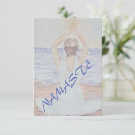 YOGA ALSJEBLIEFT | RSVP KAARTJE (Staand voorkant)