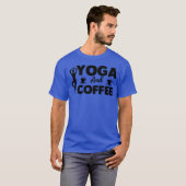 Yoga And Coffeetshirt girl T-shirt (Voorkant volledig)