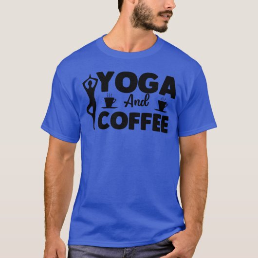 Yoga And Coffeetshirt girl T-shirt (Voorkant)