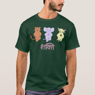 Yoga Animals funny T-shirt