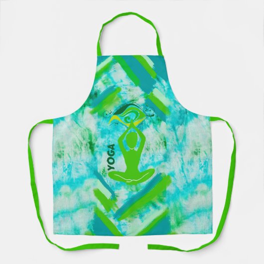 YOGA APRON, Keukencadeau Schort (Voorkant)