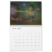 Yoga Art Calendar door Karmym voor 2016 Kalender (Jan 2026)