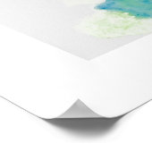 Yoga-Art Cat in Pigeon Poster (Hoek)