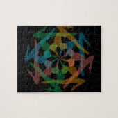 Yoga art legpuzzel (Horizontaal)