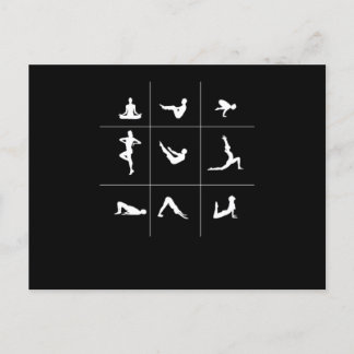 Yoga Asana Buddhism Meditation Spiritual Zen Gift Briefkaart
