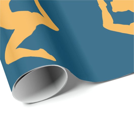 Yoga Asana Cadeaupapier (Rol Hoek)