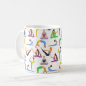 Yoga Asanas Tea Mok (Voorkant links)