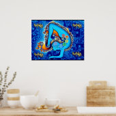 Yoga Aura & Chakras Poster (Keuken)