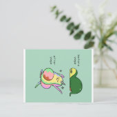 Yoga avocado | Vrijgave vakantie Feestdagenkaart (Staand voorkant)