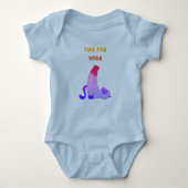 Yoga baby Bodysuit (Voorkant)