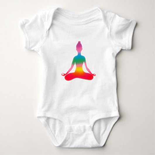 Yoga Baby Jersey Bodysuit (Voorkant)
