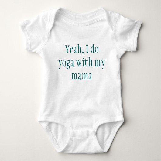 Yoga Baby Romper (Voorkant)