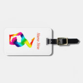 Yoga Bagagelabel (Voorkant horizontaal)